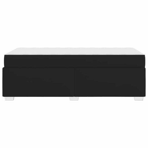 vidaXL Σκελετός Κρεβατιού Άλλο Μαύρο 80 x 200 cm Τεχνητό δέρμα