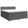 vidaXL &Kappa;&rho;&epsilon;&beta;ά&tau;&iota; Boxspring &mu;&epsilon; &Sigma;&tau;&rho;ώ&mu;&alpha; &Sigma;&kappa;&omicron;ύ&rho;&omicron; &Gamma;&kappa;&rho;&iota; 200x200 &epsilon;&kappa;. &Upsilon;&phi;&alpha;&sigma;&mu;ά&tau;&iota;&nu;&omicron;