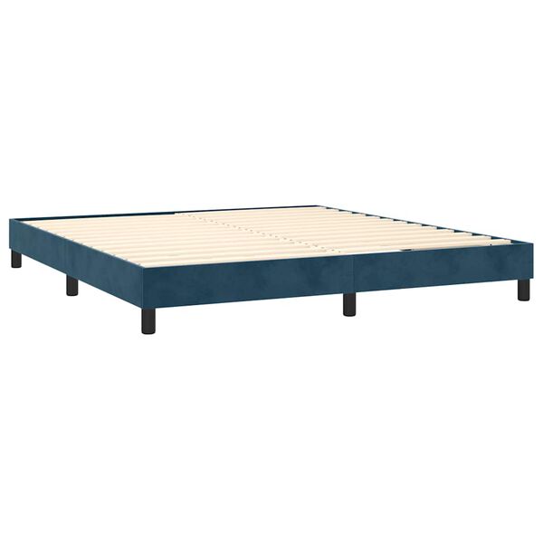 vidaXL &Kappa;&rho;&epsilon;&beta;ά&tau;&iota; Boxspring &mu;&epsilon; &Sigma;&tau;&rho;ώ&mu;&alpha; &Sigma;&kappa;&omicron;ύ&rho;&omicron; &Mu;&pi;&lambda;&epsilon; 160x200 &epsilon;&kappa;. &Beta;&epsilon;&lambda;&omicron;ύ&delta;&iota;&nu;&omicron;