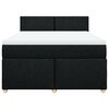 vidaXL &Kappa;&rho;&epsilon;&beta;ά&tau;&iota; Boxspring &mu;&epsilon; &Sigma;&tau;&rho;ώ&mu;&alpha; &Mu;&alpha;ύ&rho;&omicron; 160x200 &epsilon;&kappa;. &Upsilon;&phi;&alpha;&sigma;&mu;ά&tau;&iota;&nu;&omicron;