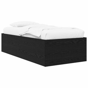 vidaXL &Kappa;&rho;&epsilon;&beta;ά&tau;&iota; &delta;&alpha;&pi;έ&delta;&omicron;&upsilon; &Mu;&alpha;ύ&rho;&eta; &Delta;&rho;&upsilon;&sigmaf; 80 x 200 cm &Epsilon;&pi;&epsilon;&xi;&epsilon;&rho;&gamma;&alpha;&sigma;&mu;έ&nu;&omicron; &Xi;ύ&lambda;&omicron;