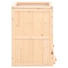 vidaXL Κλουβί Χάμστερ 81 x 40 x 60 εκ. από Μασίφ Ξύλο Ελάτης