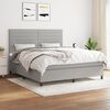 vidaXL &Kappa;&rho;&epsilon;&beta;ά&tau;&iota; Boxspring &mu;&epsilon; &Sigma;&tau;&rho;ώ&mu;&alpha; &Alpha;&nu;. &Pi;&rho;ά&sigma;&iota;&nu;&omicron; 160x200&epsilon;&kappa; &Upsilon;&phi;&alpha;&sigma;&mu;ά&tau;&iota;&nu;&omicron;