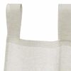vidaXL Κουρτίνες με κουρτίνες 2 pcs Κρεμ 140x175cm Πολυεστέρας