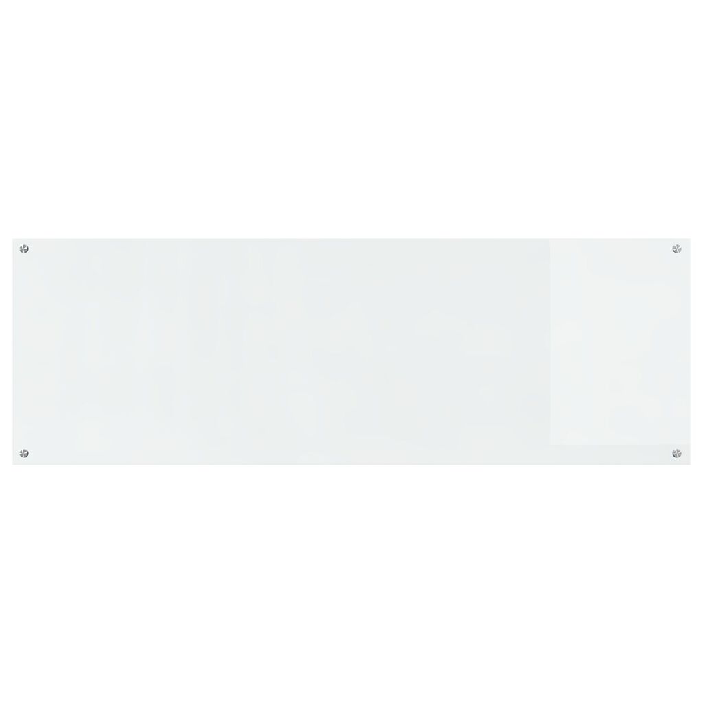 vidaXL Πλακάκι Κουζίνας Διαφανές 120x40x0,6 εκ. Θερμάνθικτο Γυαλί