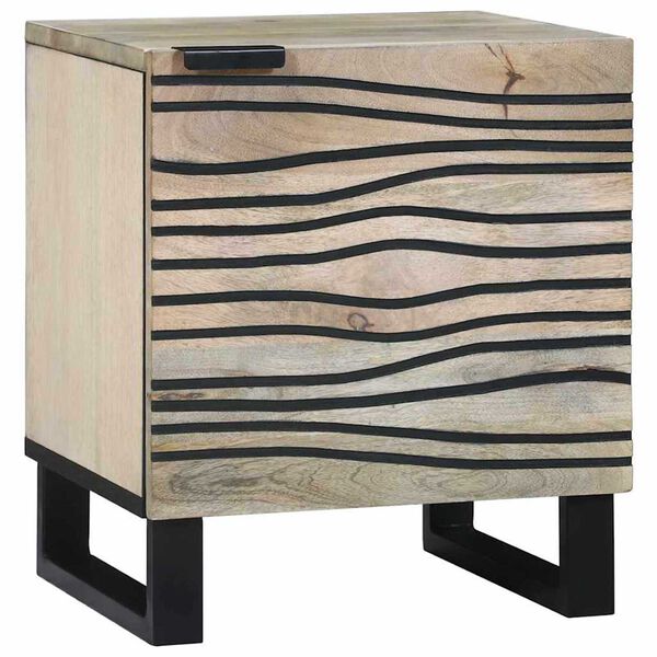 vidaXL Κομοδίνα 2 pcs Φυσικό 40 x 33.5 x 46 εκ