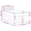 vidaXL &Kappa;&rho;&epsilon;&beta;ά&tau;&iota; Boxspring &mu;&epsilon; &Sigma;&tau;&rho;ώ&mu;&alpha; &Mu;&pi;&lambda;&epsilon; 120x200 &epsilon;&kappa;. &Upsilon;&phi;&alpha;&sigma;&mu;ά&tau;&iota;&nu;&omicron;