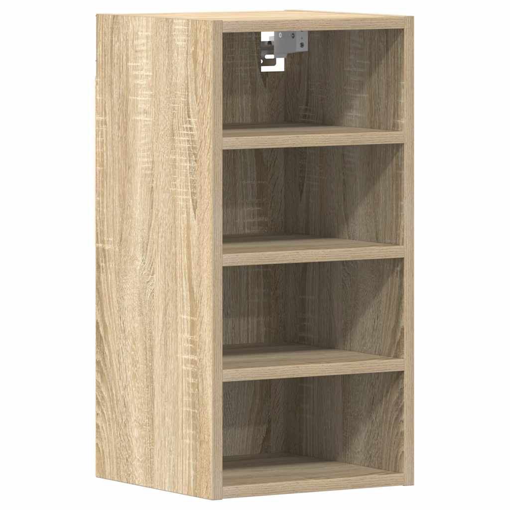 vidaXL κρεμαστό ντουλάπι Riga Sonoma Oak 30x29,5x60 cm