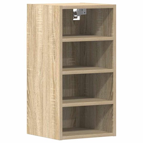 vidaXL κρεμαστό ντουλάπι Riga Sonoma Oak 30x29,5x60 cm