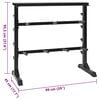 vidaXL Ράφι Αλτήρων Μαύρο 99 x 45 x 95.5 εκ.