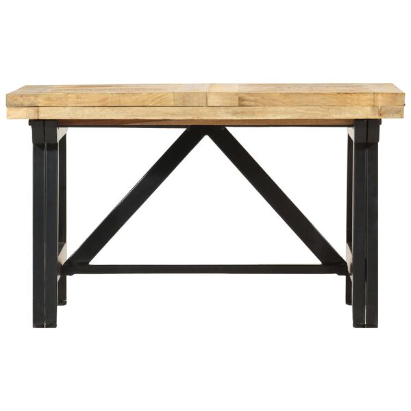 vidaXL Τραπέζι Σαλονιού Επεκτεινόμενο 160x70x45 εκ. Μασίφ Ξύλο Μάνγκο