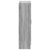 vidaXL Βιβλιοθήκη Γκρι Sonoma 82,5 x 30,5 x 115 εκ. Επεξεργασμένο Ξύλο