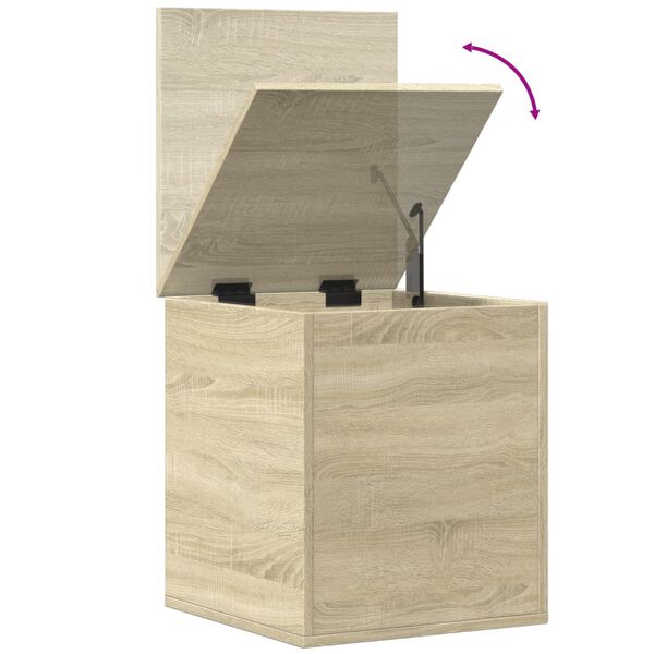 vidaXL Κουτί Αποθήκευσης Sonoma Δρυς 40x42x46 εκ. Επεξεργασμένο Ξύλο