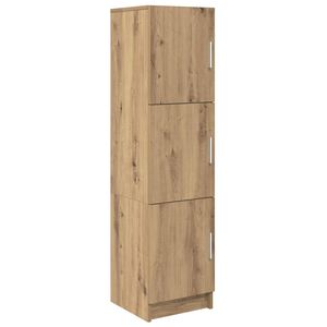 vidaXL Highboard Artisan Oak 31.5 x 32 x 122.5 &epsilon;&kappa;