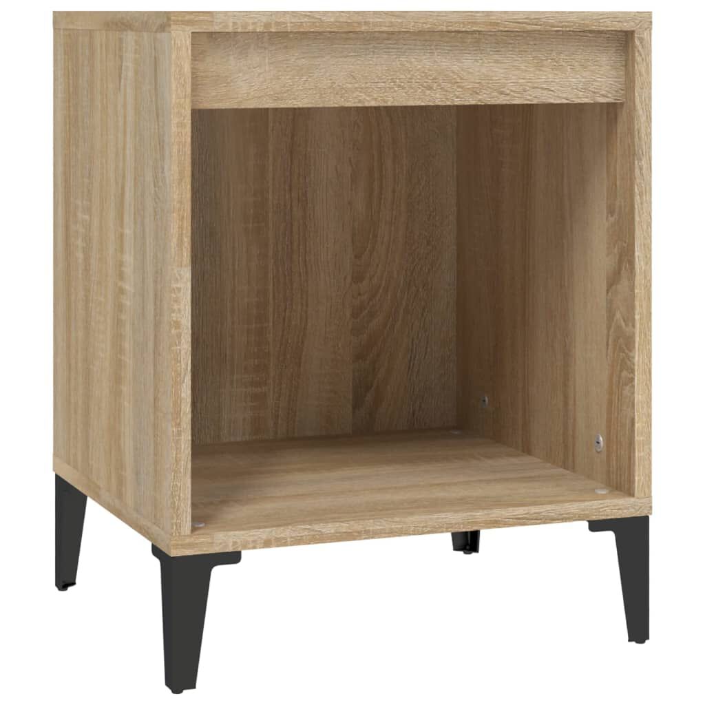 vidaXL Κομοδίνο Sonoma Δρυς 40x35x50 εκ.