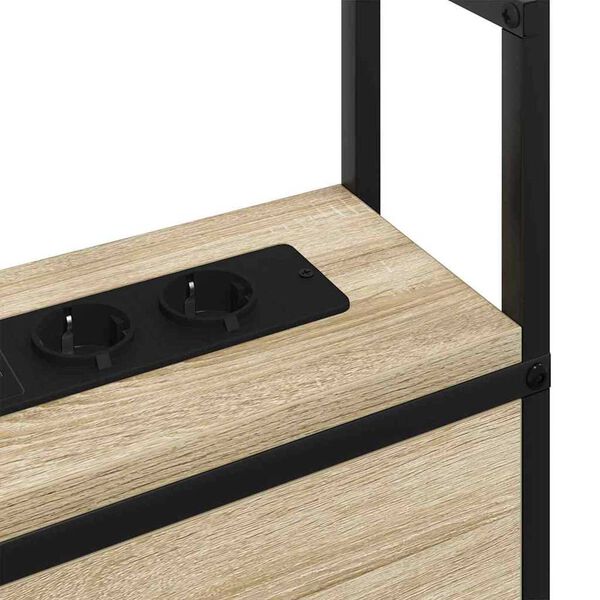 vidaXL Κεφαλάρι Αποθήκης Sonoma Δρυς 75 cm Επεξεργασμένο ξύλο