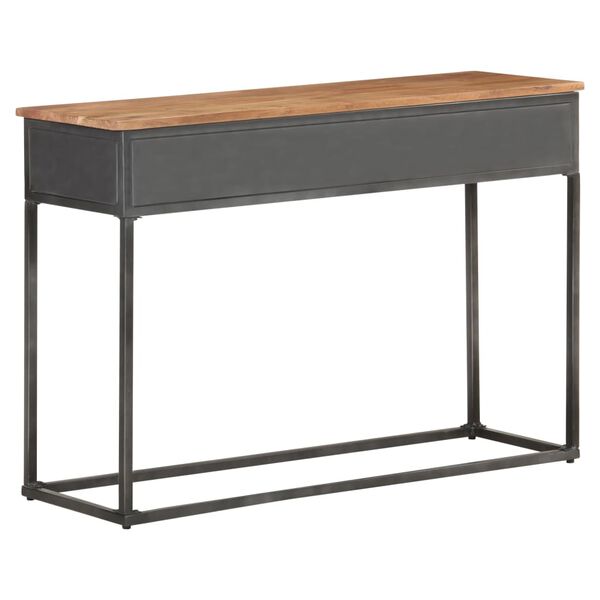 vidaXL Τραπέζι Κονσόλα 110 x 35 x 75 εκ. από Μασίφ Ξύλο Ακακίας