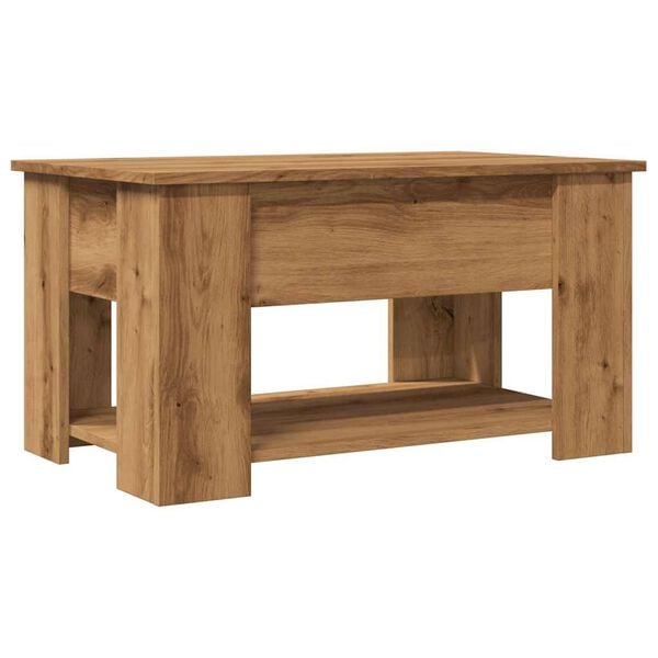 vidaXL Τραπεζάκι σαλονιού Artisan Oak 79x49x41 cm Κατασκευασμένο ξύλο