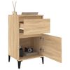 vidaXL Κομοδίνο Sonoma Δρυς 40x35x70 εκ.