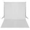 vidaXL Κιτ Φωτισμού Φωτογραφικού Στούντιο/Σετ Φώτα, Φόντο&Ανακλαστήρας