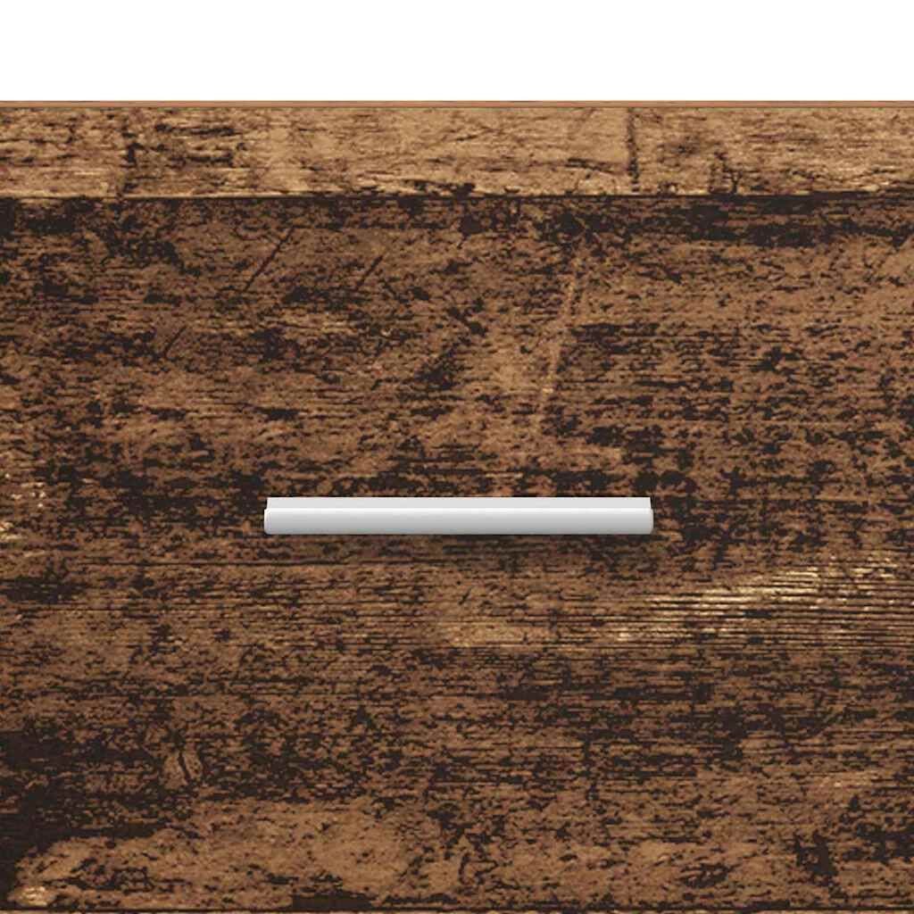 vidaXL Τραπεζάκι σαλονιού with Drawer Παλαιό ξύλο 55 x 55 x 45 cm