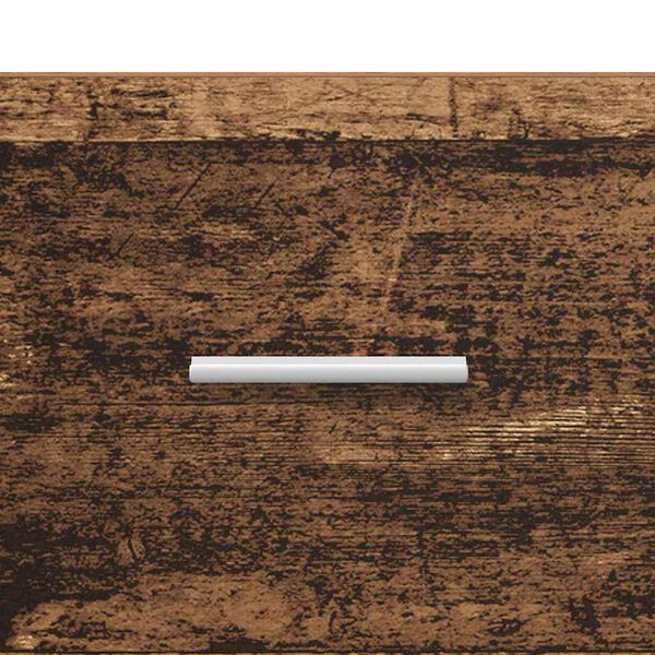 vidaXL Τραπεζάκι σαλονιού with Drawer Παλαιό ξύλο 55 x 55 x 45 cm