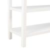 vidaXL Κονσόλα Λευκή 110 x 35 x 80 εκ. από MDF