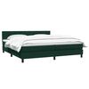 vidaXL &Kappa;&rho;&epsilon;&beta;ά&tau;&iota; Boxspring &mu;&epsilon; &Sigma;&tau;&rho;ώ&mu;&alpha; &Sigma;&kappa;&omicron;ύ&rho;&omicron; &Pi;&rho;ά&sigma;&iota;&nu;&omicron; 200x210&epsilon;&kappa;. &Beta;&epsilon;&lambda;&omicron;ύ&delta;&iota;&nu;&omicron;