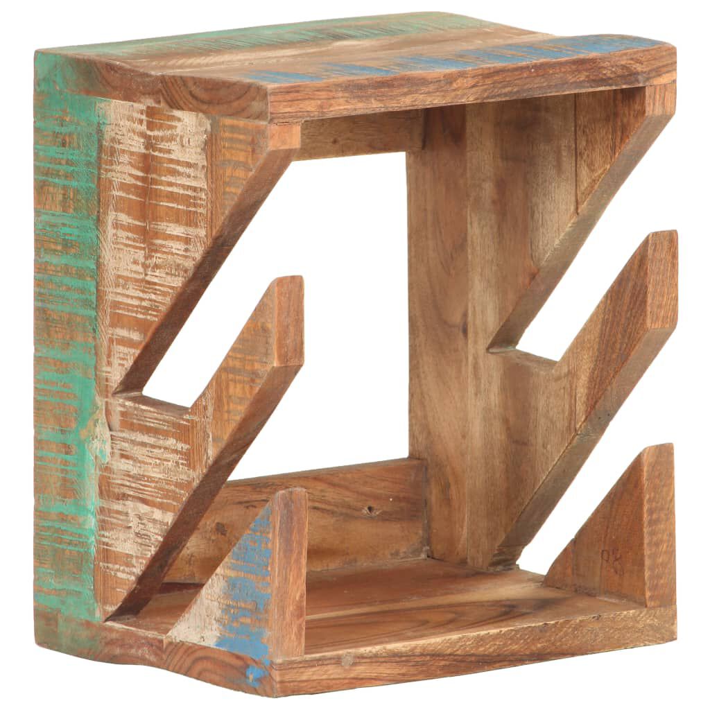 vidaXL Βάση Skateboard Επιτοίχια 25x20x30 εκ. Μασίφ Ανακυκλωμένο Ξύλο