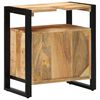 vidaXL Ντουλάπι Μπάνιου Καφέ 55 x 35 x 60 εκ. Μασίφ ξύλο μάνγκο