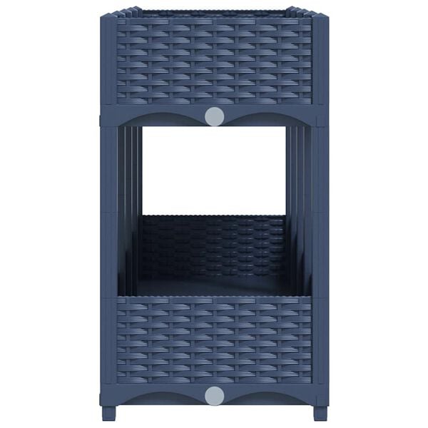 vidaXL Ζαρντινιέρα 160 x 40 x 71 εκ. από Πολυπροπυλένιο