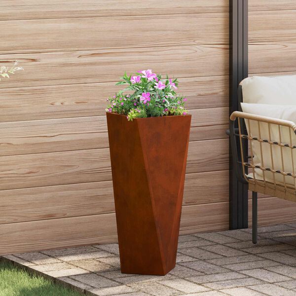vidaXL &Gamma;&lambda;ά&sigma;&tau;&rho;&alpha; &Sigma;&kappa; rusty 30 x 30 x 75 &epsilon;&kappa; &Alpha;&tau;&sigma;ά&lambda;&iota; &Sigma;&kappa;&lambda;&eta;&rho;&upsilon;&theta;έ&nu; &sigma;&tau;&omicron;&nu; &Alpha;έ&rho;&alpha;