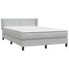 vidaXL &Kappa;&rho;&epsilon;&beta;ά&tau;&iota; Boxspring &mu;&epsilon; &Sigma;&tau;&rho;ώ&mu;&alpha; &Alpha;&nu;&omicron;&iota;&chi;&tau;ό &Gamma;&kappa;&rho;&iota; 140x210 &epsilon;&kappa;. &Beta;&epsilon;&lambda;&omicron;ύ&delta;&iota;&nu;&omicron;