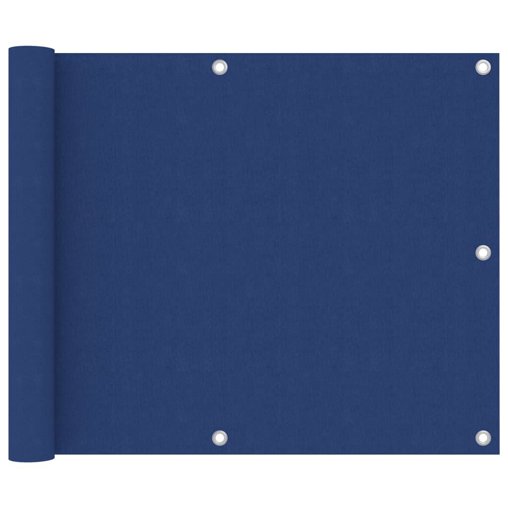 vidaXL Διαχωριστικό Βεράντας Μπλε 75 x 400 εκ. Ύφασμα Oxford