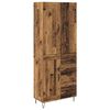 vidaXL Highboard 2 &tau;&mu;&chi;. &Pi;&alpha;&lambda;&iota;ό &xi;ύ&lambda;&omicron; 69,5 x 34 x 180 &epsilon;&kappa;.