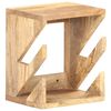 vidaXL Βάση για Skateboard Επιτοίχια 25x20x30 εκ. Μασίφ Ξύλο Μάνγκο