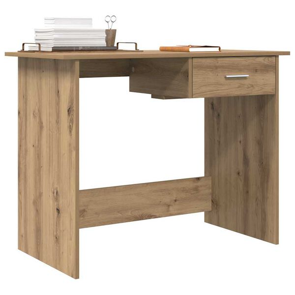 vidaXL Γραφείο Artisan Oak 100 x 50 x 76 εκ. Επεξεργασμένο ξύλο
