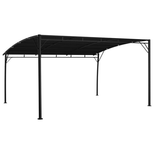 vidaXL Τεντοπέργκολα Κήπου Ανθρακί 4 x 3 x 2,55 μ.