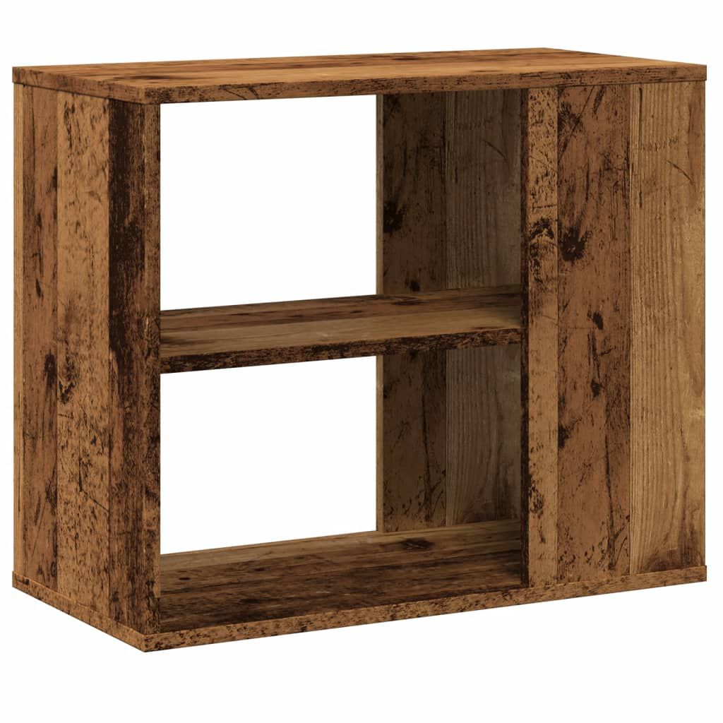 vidaXL Βοηθητικό Ντουλάπι Όψη Παλαιού Ξύλου 60 x 30 x 50 εκ. Επεξ.Ξύλο
