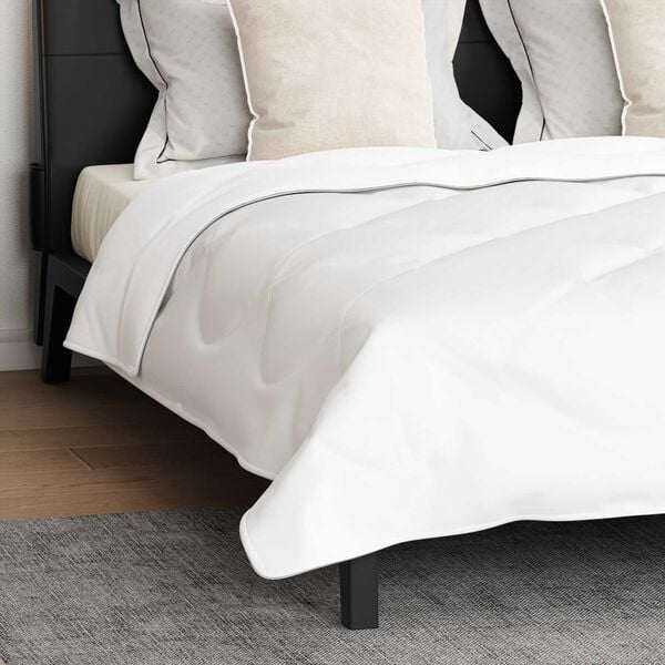 vidaXL Πάπλωμα Άλλο με μαξιλάρι 3 pcs Λευκό 240 x 220 cm Μικροΐνες