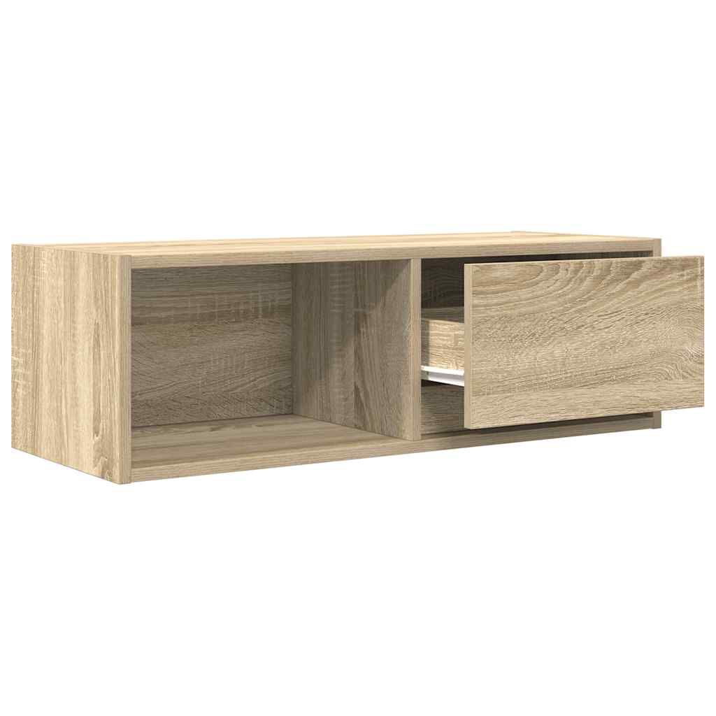 vidaXL Έπιπλο Τηλεόρασης Sonoma Δρυς 80x31x25,5 εκ. Επεξ. Ξύλο