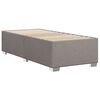vidaXL &Kappa;&rho;&epsilon;&beta;ά&tau;&iota; Boxspring &mu;&epsilon; &Sigma;&tau;&rho;ώ&mu;&alpha; Taupe 90x200 &epsilon;&kappa;. &Upsilon;&phi;&alpha;&sigma;&mu;ά&tau;&iota;&nu;&omicron;