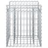 vidaXL &Alpha;&nu;&alpha;&sigma;&eta;&kappa;&omega;&mu;έ&nu;&omicron; &kappa;&rho;&epsilon;&beta;ά&tau;&iota; gabion &Alpha;&sigma;&eta;&mu;ί 50 x 50 x 60 cm