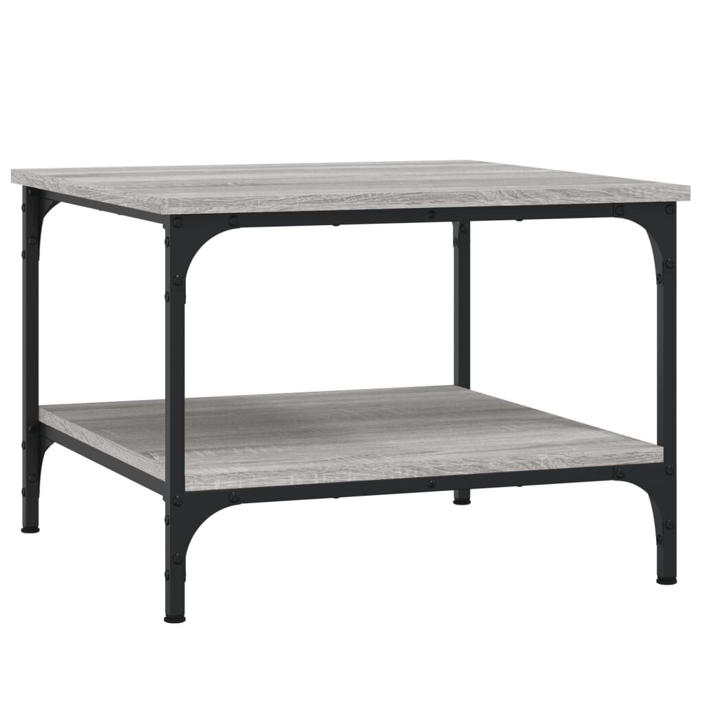 vidaXL Τραπεζάκι Σαλονιού Γκρι Sonoma 55x55x40 εκ. Επεξεργασμένο Ξύλο