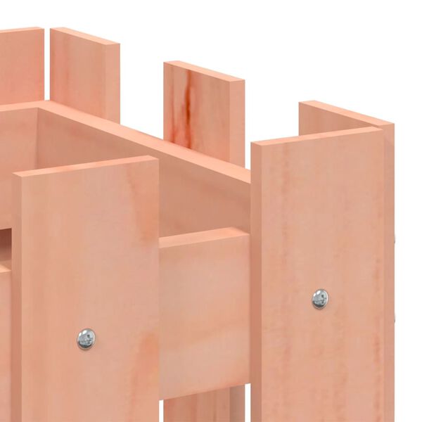 vidaXL Ζαρντινιέρα Υπερυψωμένη Φράχτης 100x30x30 εκ Μασίφ Ψευδοτσούγκα