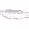 vidaXL Box Spring &Kappa;&rho;&epsilon;&beta;ά&tau;&iota; &chi;&omega;&rho;ί&sigmaf; &sigma;&tau;&rho;ώ&mu;&alpha; &Sigma;&kappa;&omicron;ύ&rho;&omicron; &gamma;&kappa;&rho;&iota; 140x220cm &Beta;&epsilon;&lambda;&omicron;ύ&delta;&iota;&nu;&omicron;