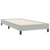 vidaXL &Kappa;&rho;&epsilon;&beta;ά&tau;&iota; Boxspring &mu;&epsilon; &Sigma;&tau;&rho;ώ&mu;&alpha; & LED &alpha;&nu;&omicron;&iota;&chi;&tau;ό &gamma;&kappa;&rho;&iota; 80x220 cm &Beta;&epsilon;&lambda;&omicron;ύ&delta;&iota;&nu;&omicron;