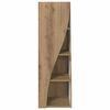 vidaXL &Gamma;&omega;&nu;&iota;&alpha;&kappa;ό &Nu;&tau;&omicron;&upsilon;&lambda;ά&pi;&iota; Artisan Oak 32x32x102&epsilon;&kappa; &Epsilon;&pi;&epsilon;&xi;&epsilon;&rho;&gamma;&alpha;&sigma;&mu;έ&nu;&omicron; &xi;ύ&lambda;&omicron;