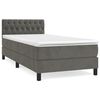 vidaXL &Kappa;&rho;&epsilon;&beta;ά&tau;&iota; Boxspring &mu;&epsilon; &Sigma;&tau;&rho;ώ&mu;&alpha; &Sigma;&kappa;&omicron;ύ&rho;&omicron; &Gamma;&kappa;&rho;&iota; 90x200 &epsilon;&kappa;. &Beta;&epsilon;&lambda;&omicron;ύ&delta;&iota;&nu;&omicron;