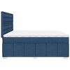vidaXL &Kappa;&rho;&epsilon;&beta;ά&tau;&iota; Boxspring &mu;&epsilon; &Sigma;&tau;&rho;ώ&mu;&alpha; &Mu;&pi;&lambda;&epsilon; 200x200 &epsilon;&kappa;. &Upsilon;&phi;&alpha;&sigma;&mu;ά&tau;&iota;&nu;&omicron;